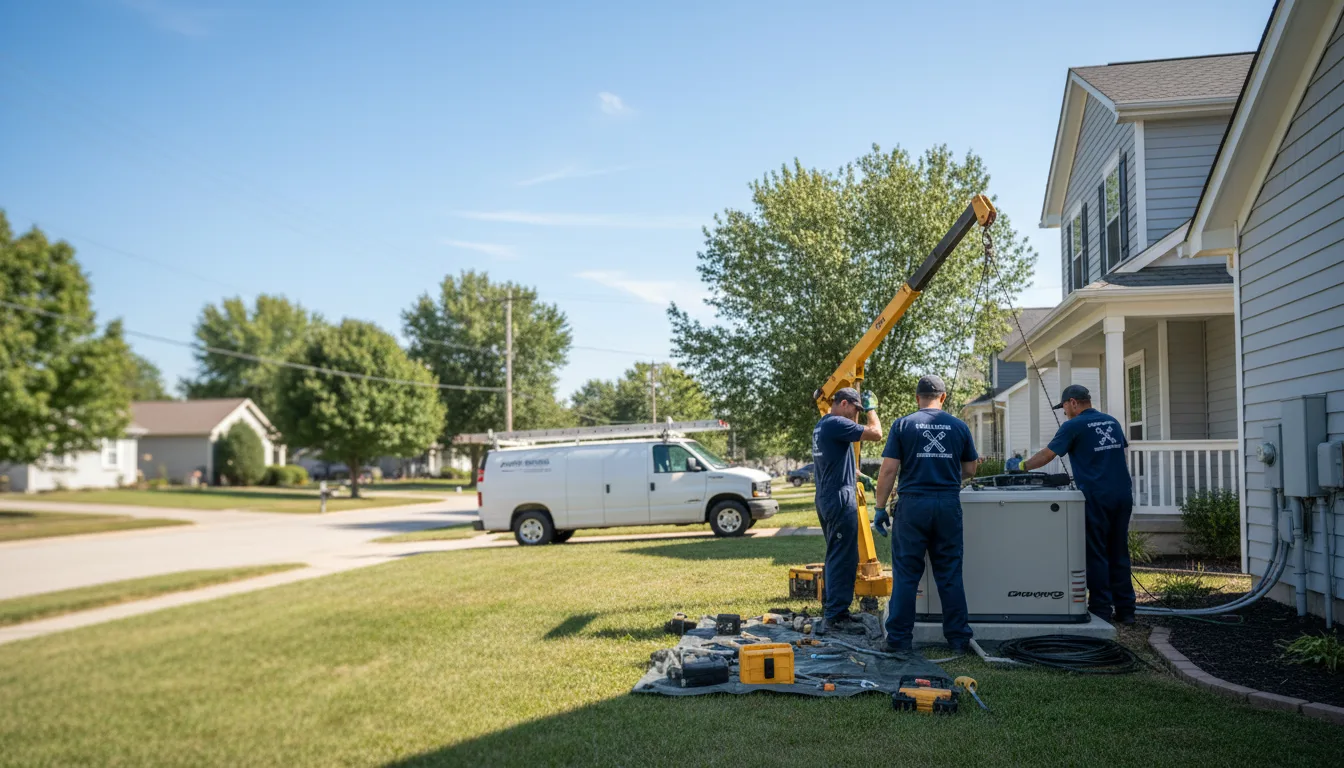 Generator Installation in Davis Junction, IL near me